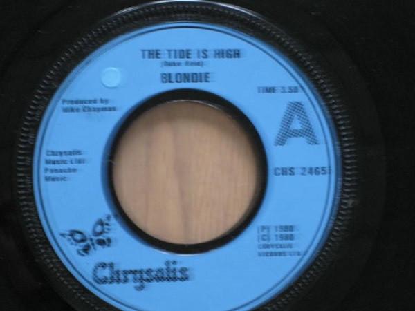 

7inch Record BLONDIE - The Tide Is High CHS2465 Chrysalis 1980 UK Rock Used