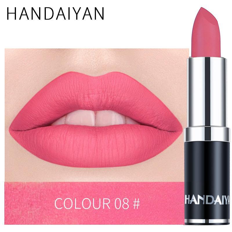 Matte Lipstick 12 Shades Long Lasting Moisturizing Perfect For Daily Wear Party Makeup Gifts