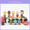 12-delige Snoopy Taarttopper Set Versier Je Feest Met De Peanuts Bende!