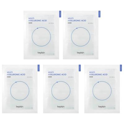 Multi-hyaluronic Acid Beauty Mask, 5 Sheet Masks, 25 Ml (0.84 Fl Oz)