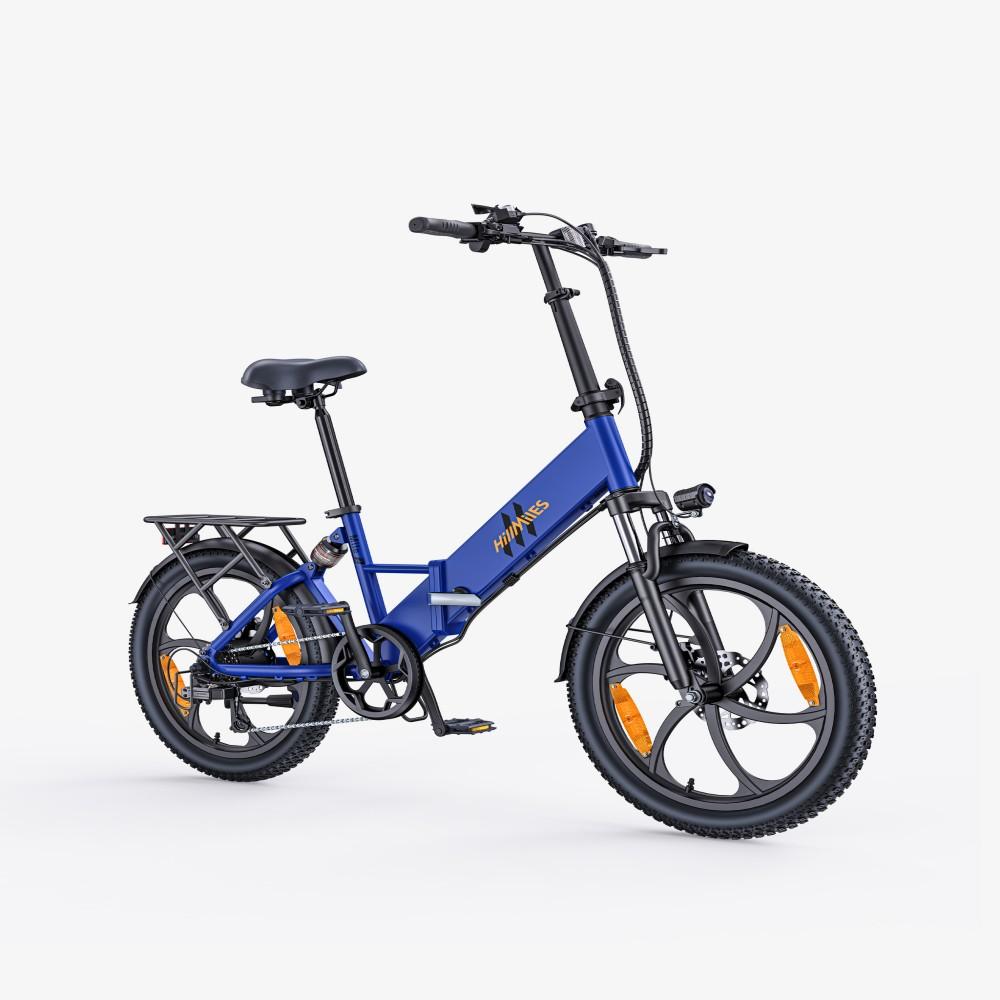 HillMiles Mile 2 Folding Electric Bike with 36V 13AH Battery,250W