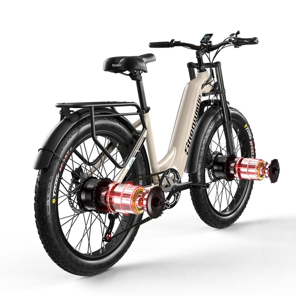 Shengmilo S700 Electric Bike 2000W  Motor  17.5AH Battery Shimano 7-Speed Gear System High-Performance E-Bike for Adults