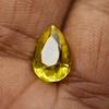 CERTIFIED 5.95 Ct Yellow Sapphire Flawless Pear Cut Natural Rare Loose Gemstone