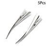 5/10Pcs Long Metal Hair Clips Horn Clip Hair Clamps Hair Accessories Duck Teeth Hairdressing Salon Tip Clip