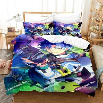 New Game Promise of Wizard Bedding Set Duvet Cover Comforter Bed Set Quilt Cover Pillowcase King Queen Twin Size Boys Girl Adult