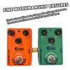 Miwayer Guitar Pedal Connectors 6.35mm Gold Plugs Guitar Effects Pedal Adapter Straight /Z Type Audio Coupler Guitar Accessory