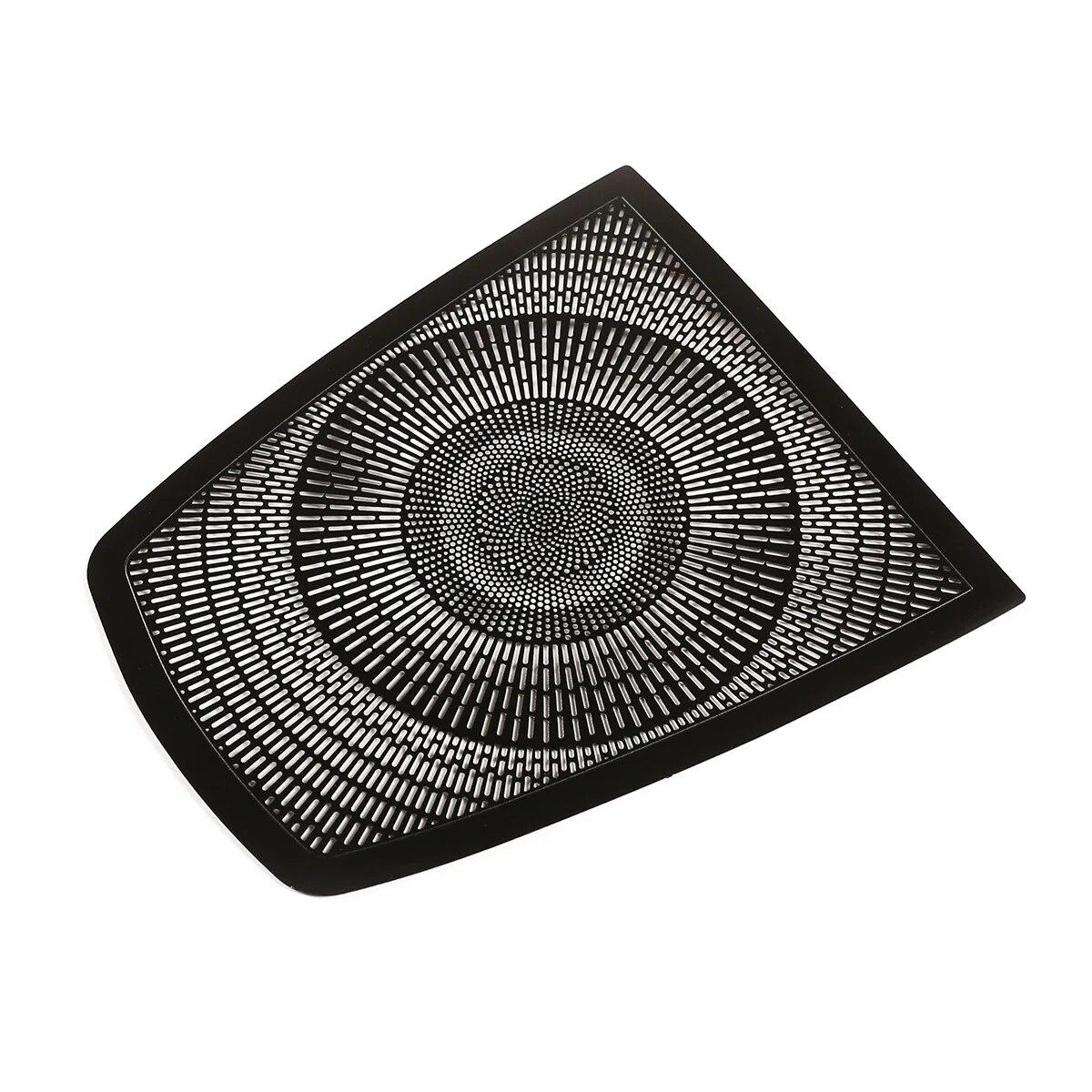 

Черный автомобильный Стайлинг из алюминиевого сплава, наклейки на крышку динамика на приборную панель для BMW 7 серии F01 F02 F03 F04 2009-2014, автоаксессуары чёрный