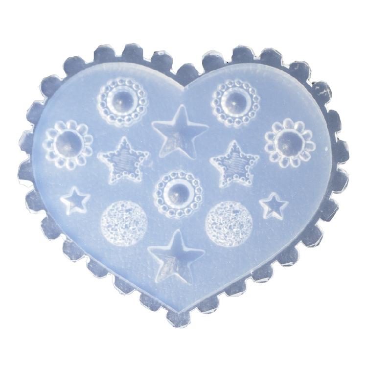 Beatiful Silicone Nail Template Flower Mold DIY Nail Art Mold Silicone Assorted