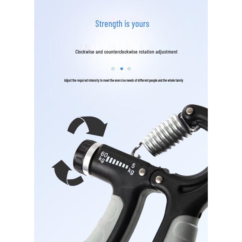 WEZHO Adjustable Counting Grip Strengthener