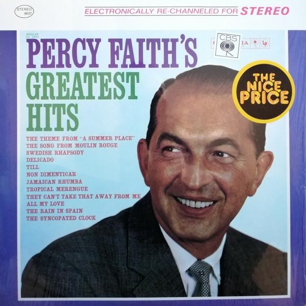

LP Record PERCY FAITH - Percy Faith s Greatest Hits PC8637 CBS US Jazz Used