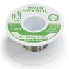 HAKKO Solder X 10m Lead-Free SN-3.0AG-0.5CU 0.3mm FS521-031001