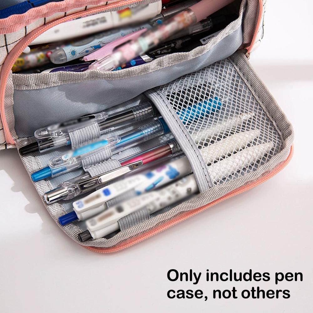 Multifunctional Pencil Case Multi Layer Large Capacity Pen Storage Supplies Pen Box Kawaii Pencil Bag Stationary School Supplies