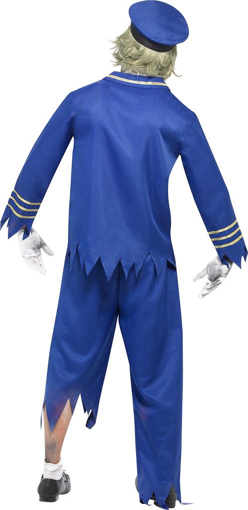 Zombie Cost Size Smiffy's Pilot/Captain (Adult M)