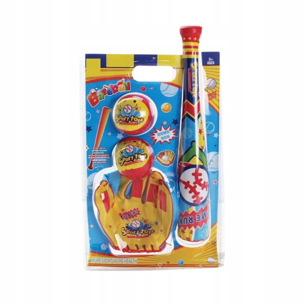 Σετ Μπέιζμπολ Γάντι Δύο Μπάλες Ρακέτα Μπέιζμπολ Για Παιδιά