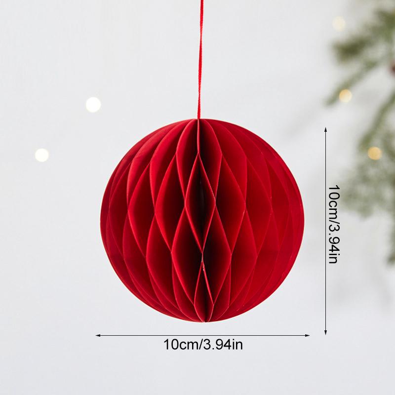 1PC Unfolding Hung Modern Aesthetics Spring Festival Origami Lantern Balcony Eastern Tradition Decorative Magnetic Living Room