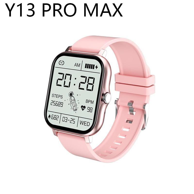 Y13 PRO MAX New Smart Watch for Men Women Gift for Xiaomi Full Touch Screen Sport Fitness Watches BT Call Digital Smartwatch Wristwatch