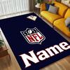 Custom Nfl Name Area Rug Living Room Nonslip Soft Carpet For Bedroom Game Playroom Sofa Office Home Decor Doormat Christmas Gift C10369