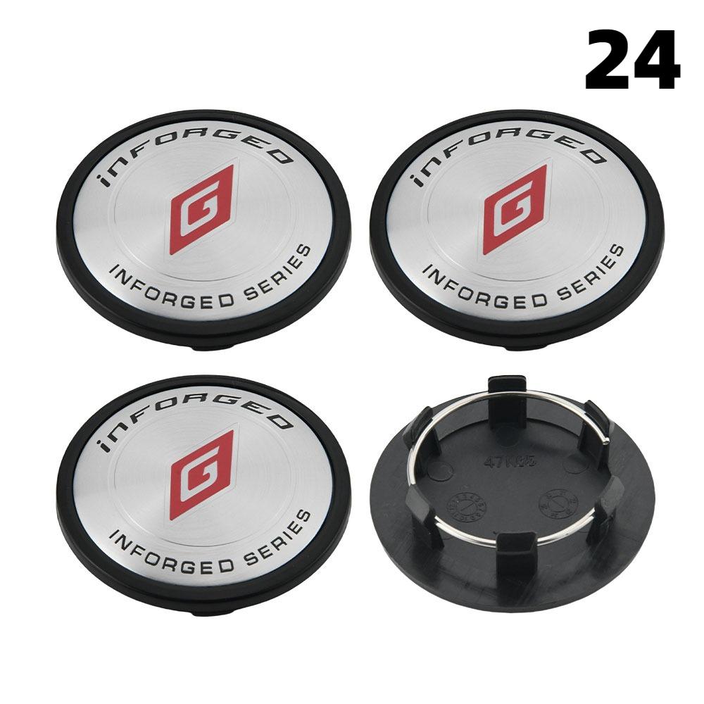 

1Set/4PCS OD 65MM & OD 76MM Cap For Rims OZ VOSSEN INFORGED Logo Wheel Center Cap Sport Car Wheel Cover Hub caps Porsche&No.1 OD 65 ID 48