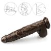 Brown Realistic Anal Dildo Anal Plug Butt Plug Small Penis with Suction Cup Dick Cock Dong Adult Sex Toys for Women