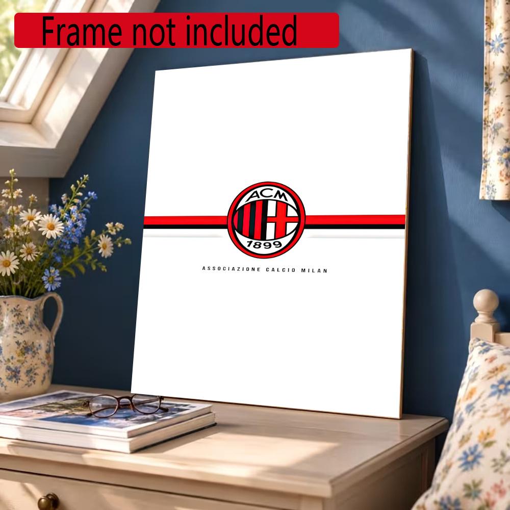 Ac Milan 5D Diy Diamond Paintings Mosaic Wall Round Diamond Art Painting Kits Embroidery Crystal Accessories Frameless