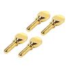 2pieces/set Simple Design Gold/Silver Color Saxophone Sax Neck Screw Alto Tenor Woodwind Instrument Accessories