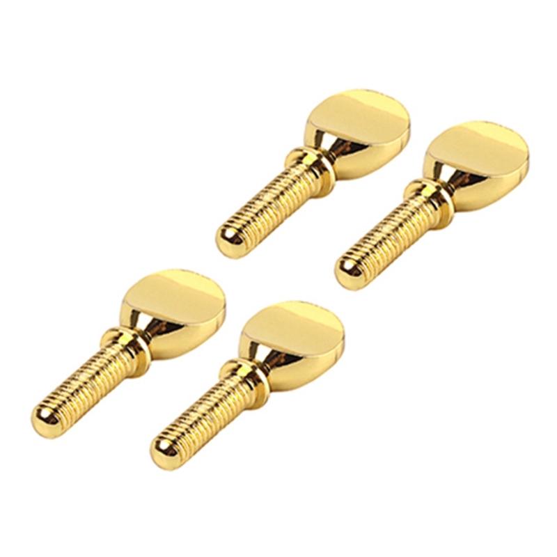 2pieces/set Simple Design Gold/Silver Color Saxophone Sax Neck Screw Alto Tenor Woodwind Instrument Accessories