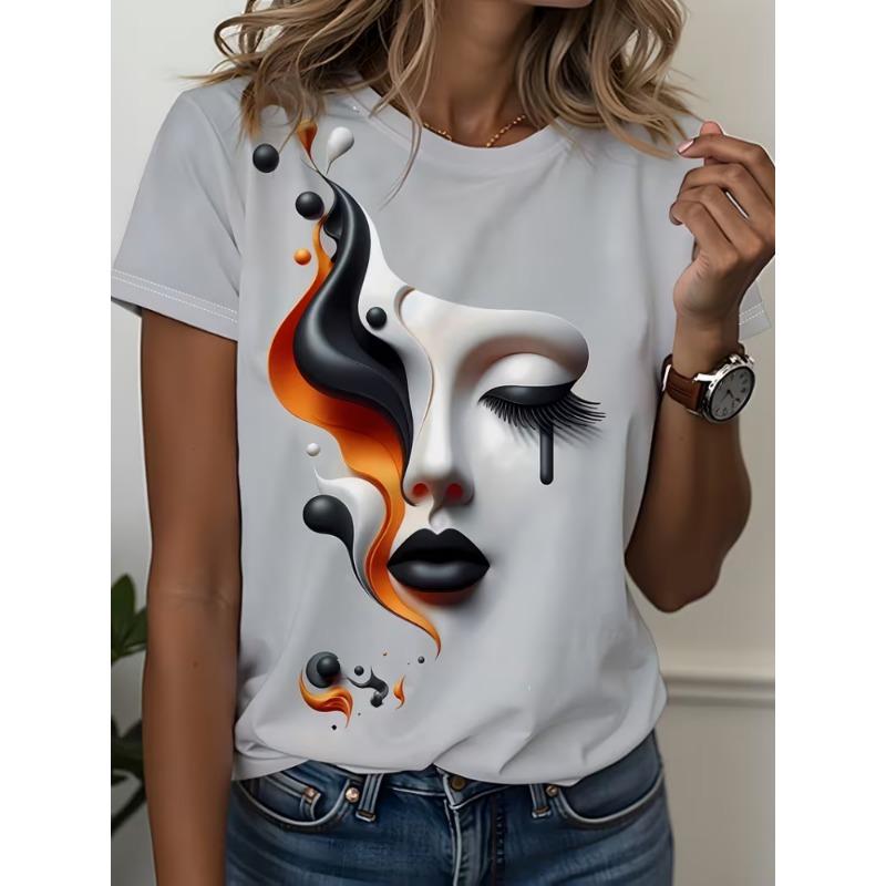 Y2k 90s 2000s Hot Sale Fashion Tshirt Artistic Wine Drink T-shirt Print Short Sleeve T Shirt Clothing Top Tee