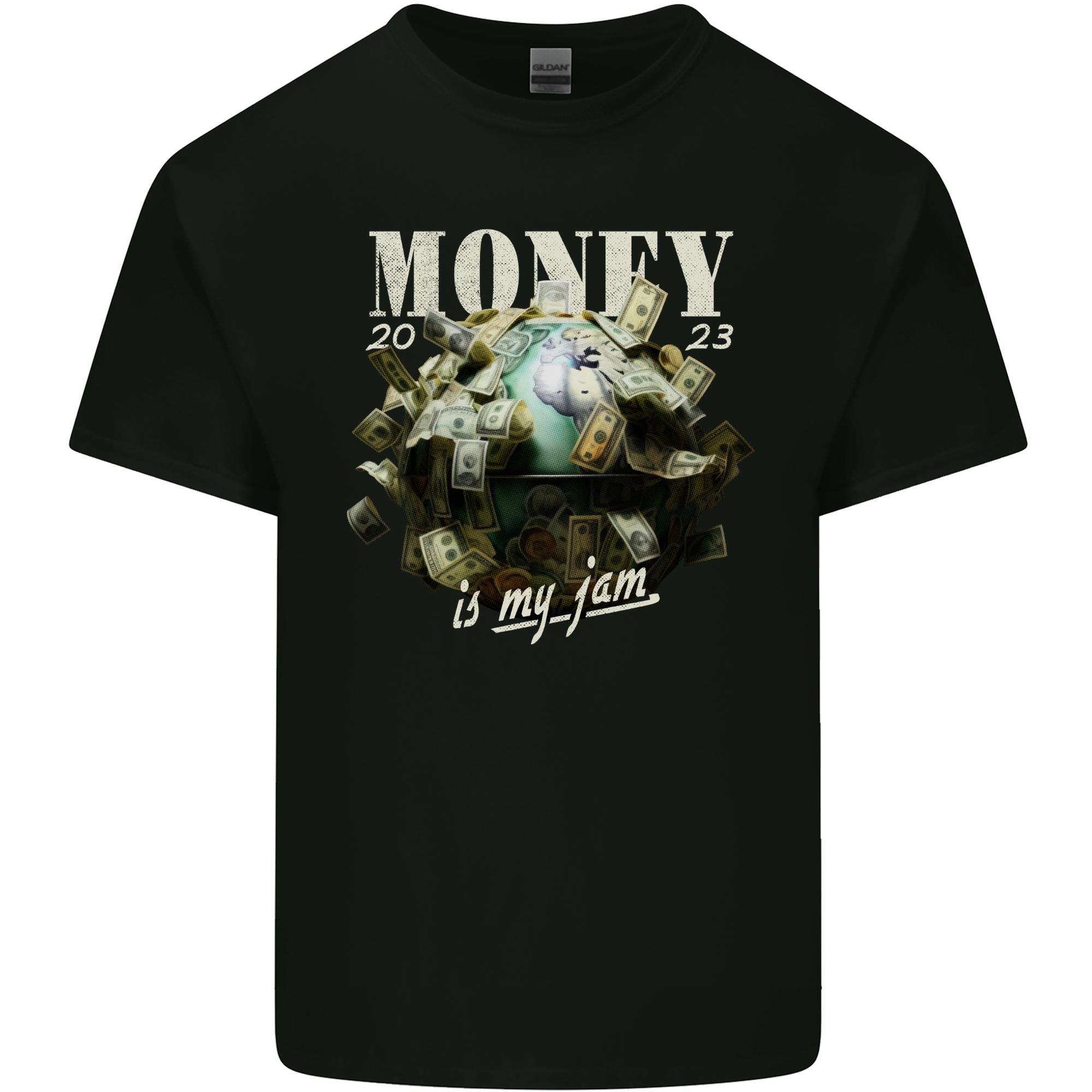 Money is My Jam Cash Hustle Unisexs Light Cotton TShirt S