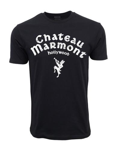 90s CHATEAU HOLLYWOOD HOTEL GRAPHIC TEE M