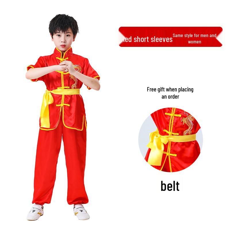 Kids' Wushu and Kung Fu Performance Uniforms: Dragon & Lion Dance, Tai Chi Costumes
