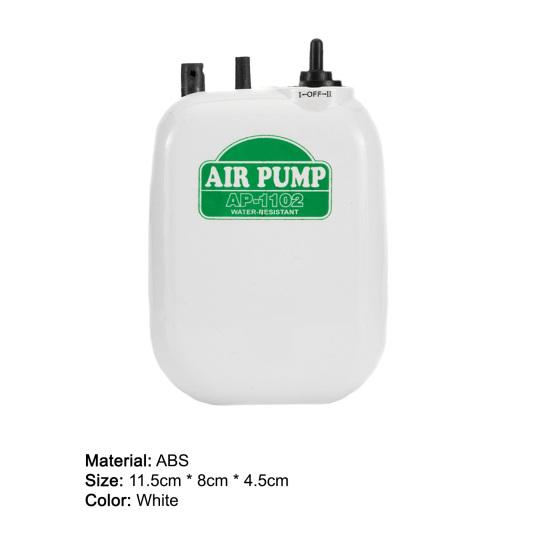 AP1102 Wodoodporna Pompa Powietrza do Wędkarstwa Elektryczna Przenośna Odporna na Wodę Bateria o Dużej Mocy Wędkarstwo