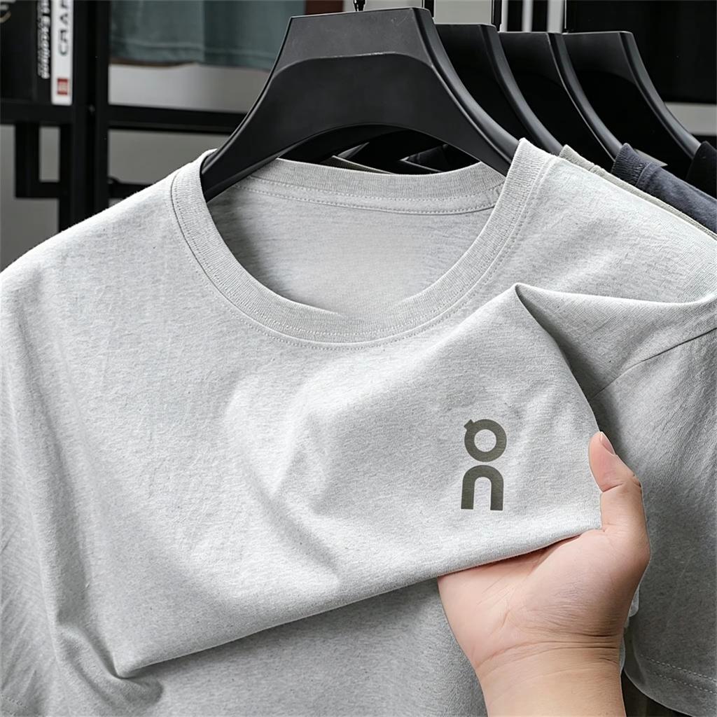 Classic Logo Trendy Sports Brand Tshirt Cotton Graphic Tee Unisex Unisex Summer Streetwear