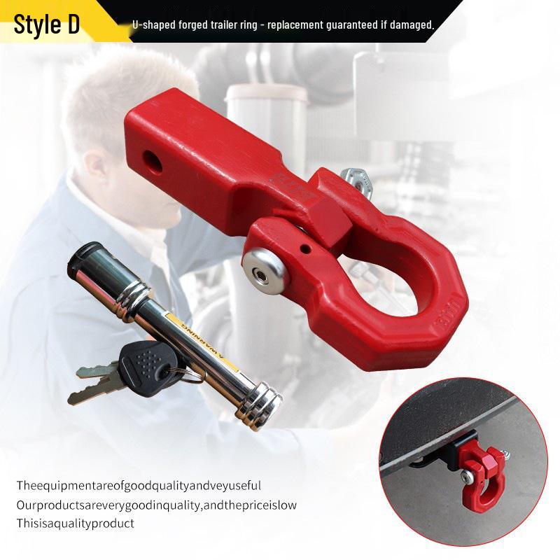 Reinforced Trailer Hitch for Tank 300/400/500, Fangchengbao 5, and Pickup Trucks