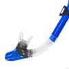 Dykning Torr Snorkel Scuba Snorkling Rör Byt Silikon med Cylinder Simträning