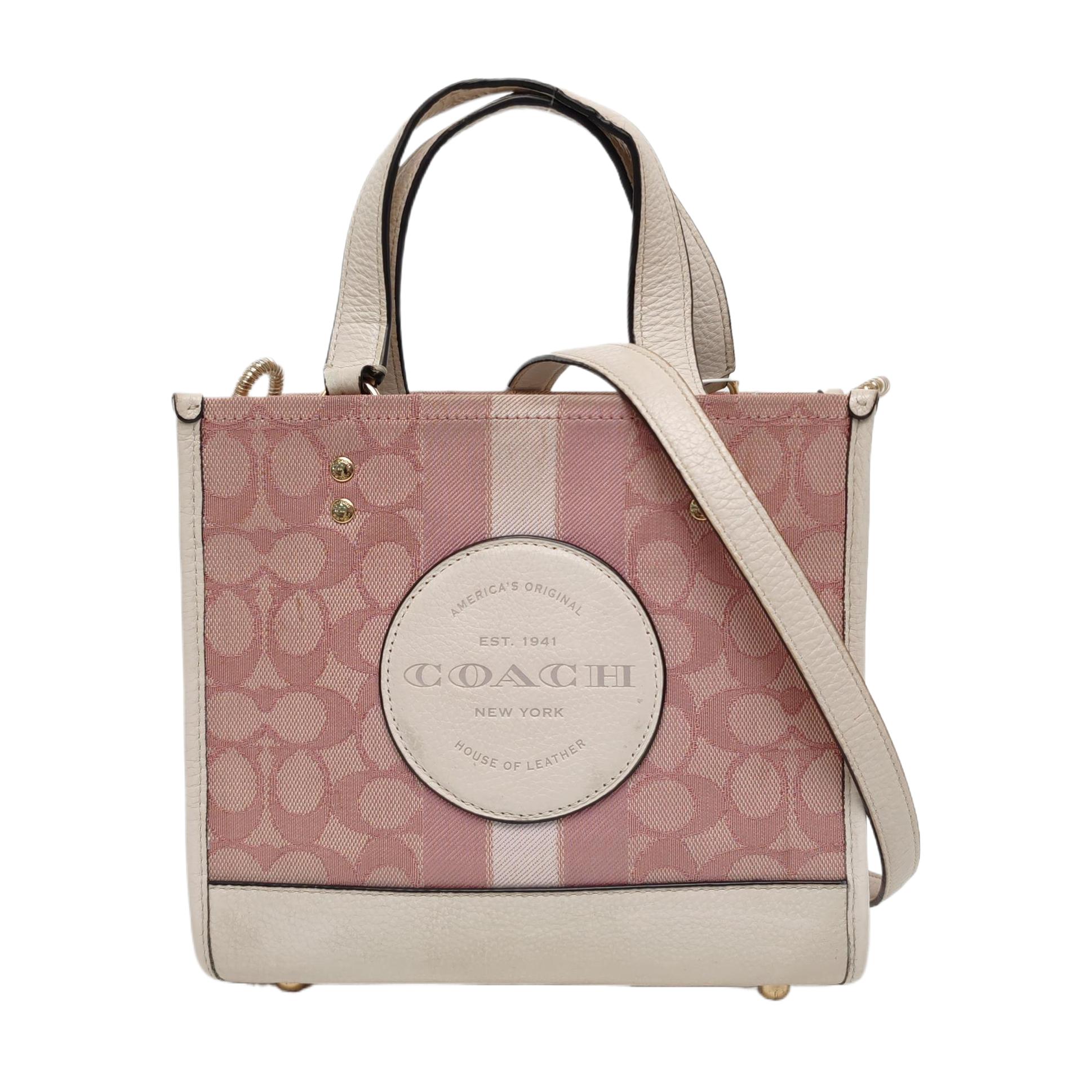 [Pre-Owned] Dempsey 22 Classic Monogram Canvas And Leather Tote Bag - Very Good #4AW0MA ONE SIZE