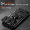 KEYSION Shockproof Case for iPhone 14 Pro Max 14 Plus Slide Camera Lens Protection Ring Stand Phone Cover for iPhone 13 Pro Max