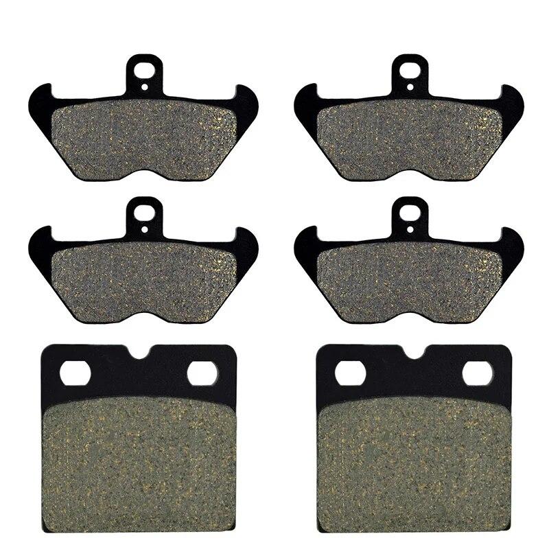 AHL Motorcycle Front and Rear Based Brake Pads For BMW K1100LT KL1100LT K1100RS K1200RS R1100RS FA407 FA18 K100RS K1
