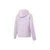 Li Ning Fitness Series Solid Color Hooded Cardigan Sports Sweatshirt Women Sweatshirt Silk-Purple AWDT776-2