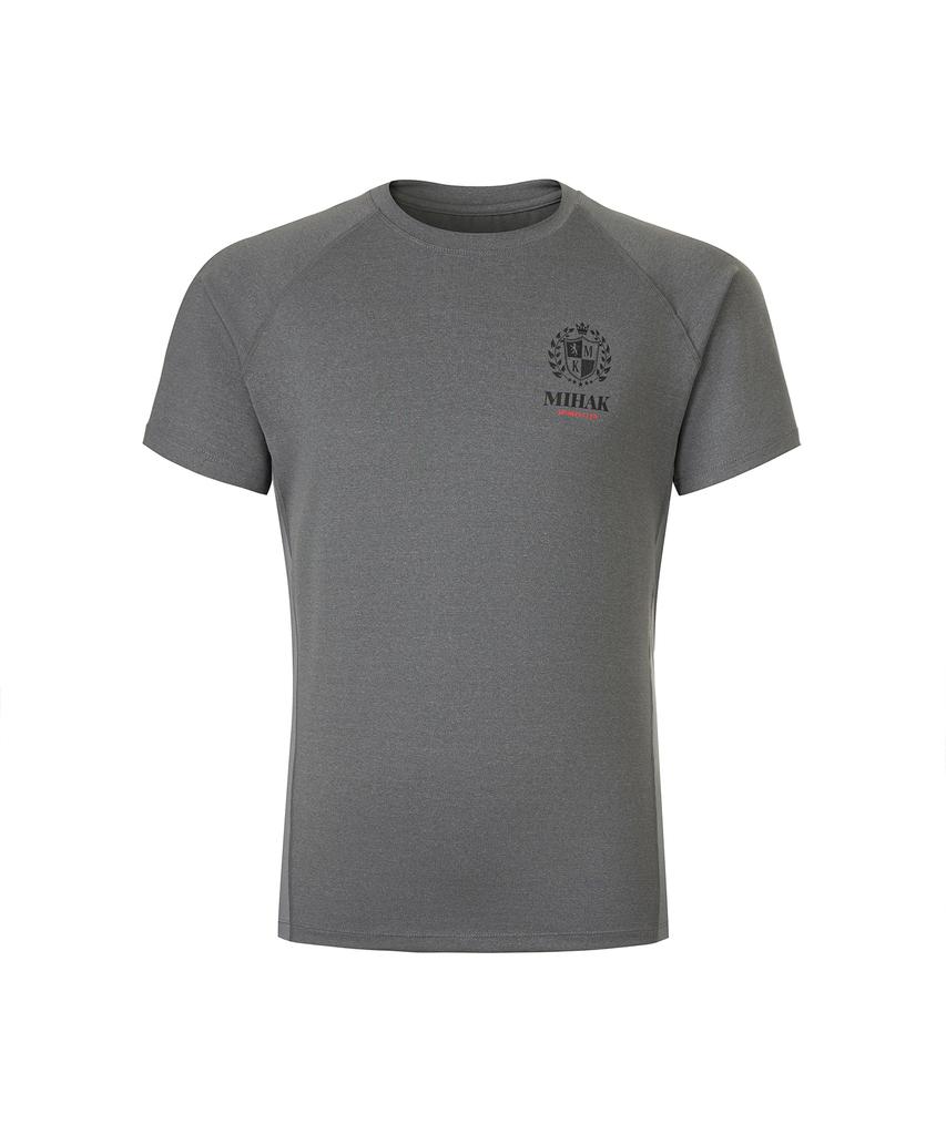 Mihag Ivy League Muscle Pro T-Shirt (Gray)
