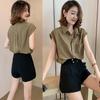 Top Design Women's Summer New Fashion Women's Loose Slim Shirt