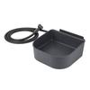 Plastic Heated Pet Bowl Hanging Dog Water Bowl Pet Heated Bowl for Rabbits Dogs Cats and All Breed Sizes