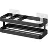 Yamazaki Film Hook Sponge & Bottle Rack Black - W18 X D7.5 X H6cm (excluding Film Hook) - Tower - Sponge Holder - Sink Storage - 2168