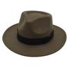 Zylinderhut Shanghai Beach Jazzhut Herren- und Damenhut im ausländischen Stil Filzhut Temperament Imitat Wollhut Chinesischer Stil Tide