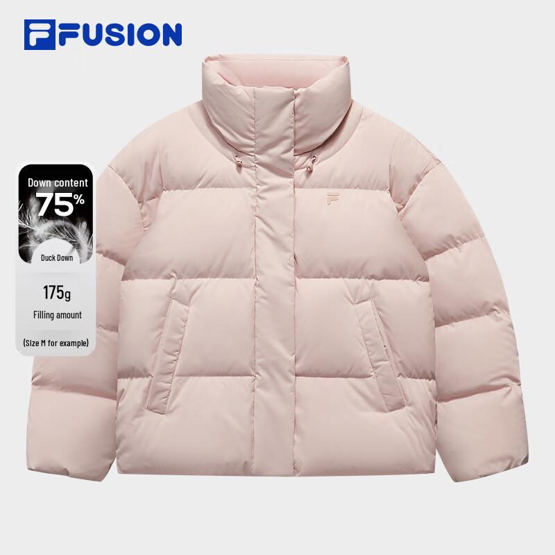 FILA FUSION Women s Casual Stand Collar Down Jacket M