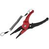 Stainless Steel Red Black Lightweight Convenient Fishing Plier Scissors Fish Grip Tackle Tool