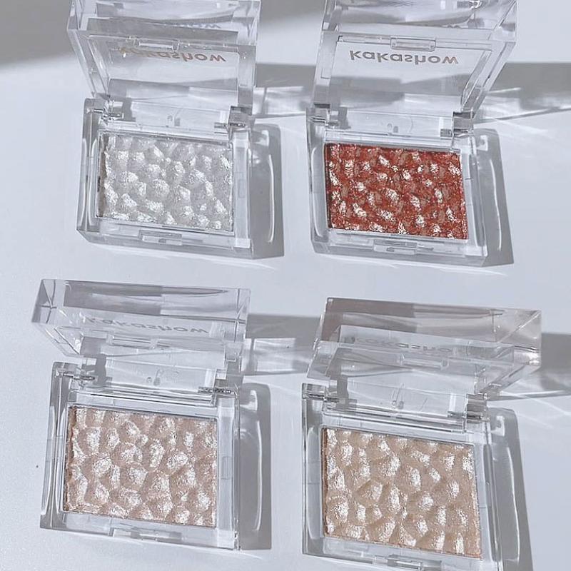 Ice Crystal Highlighter Highlighter Pearlescent Face Eye Highlighting Mashed Potato Burst Glitter Finishing Palette
