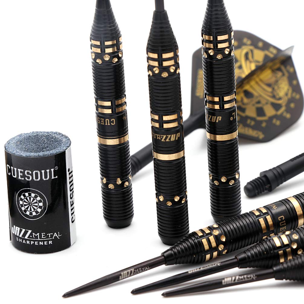 CUESOUL JAZZ-METAL series 21g steel tip darts set + AK5 integrated shaft and flight M (CSJM-JMYH21)