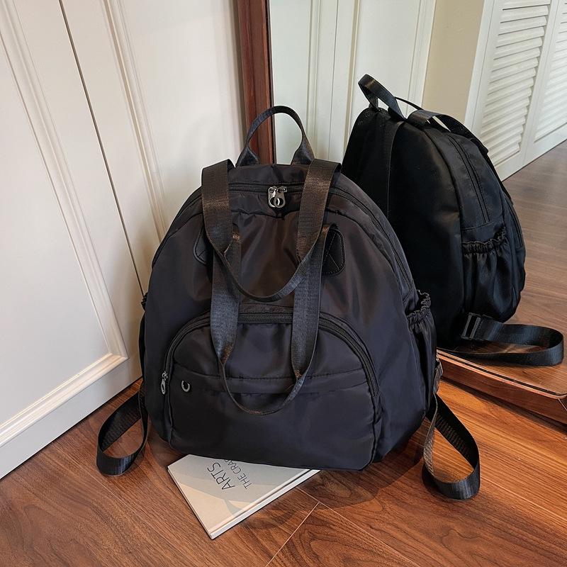 Schoolbag Large Capacity Casual Backpack Light Portable Dry and Wet Separation Shoulder Bag Travel Bag Stain Resistant Fashion Mommy Bag Women