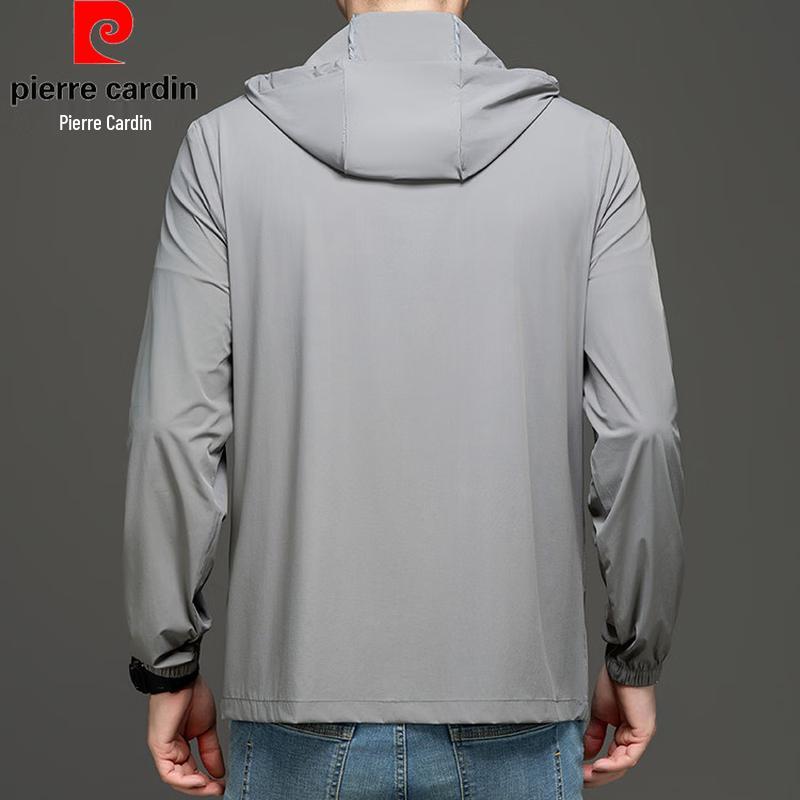 Pierre Cardin Men's Lightweight Hooded Sun Protection Jacket