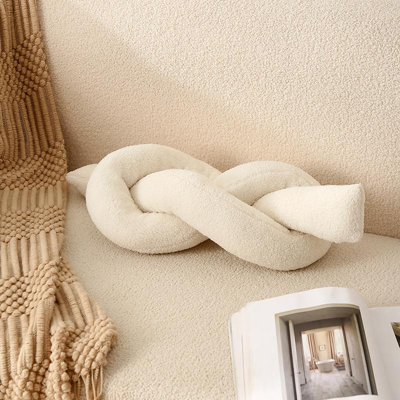 Niedliches rundes unregelmäßiges Kissen - Moderner minimalistischer Sofalehnenkissen, High-End Ins-Stil